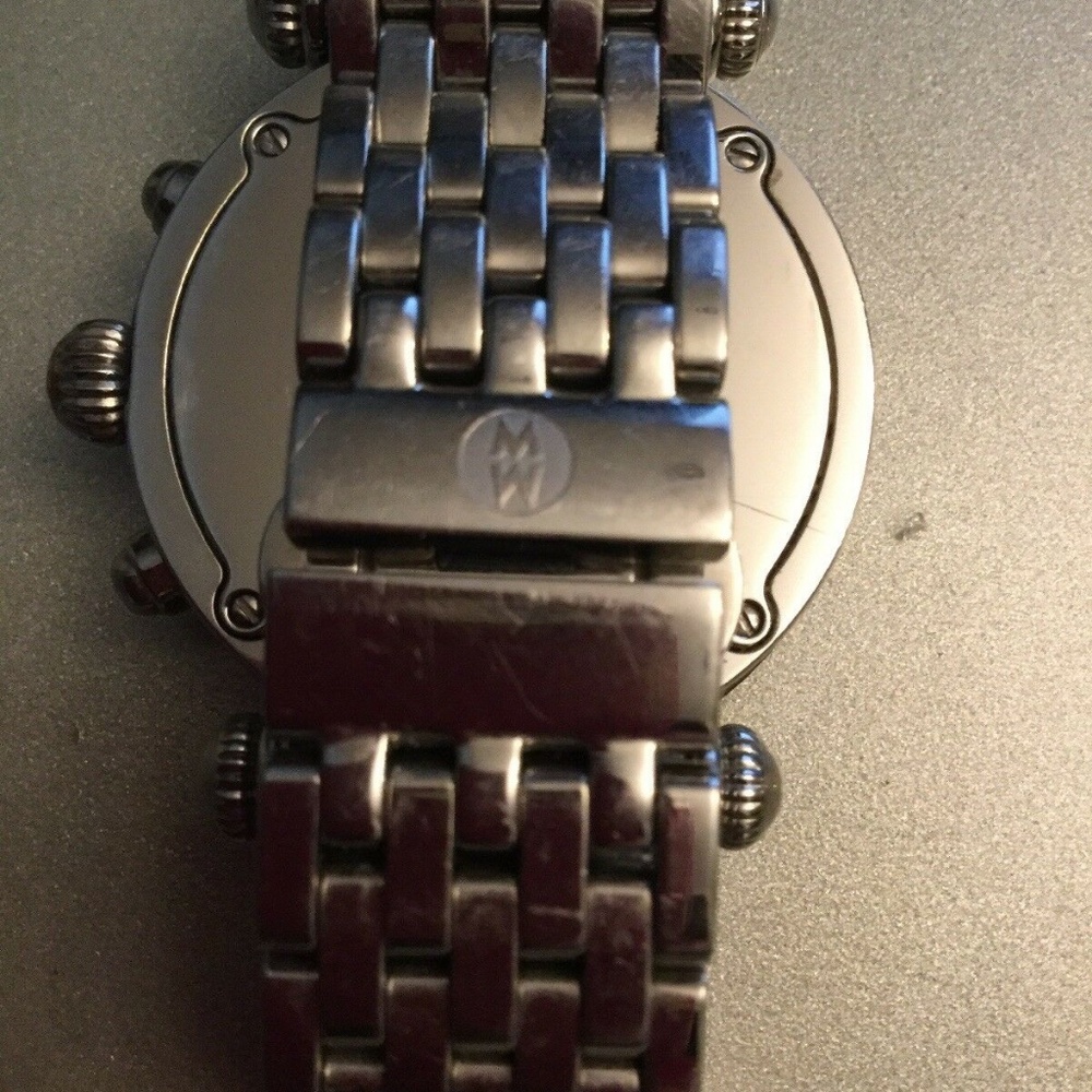 Michele NON- Diamond Caber Watch Stainless Steel - Picture 3 of 6